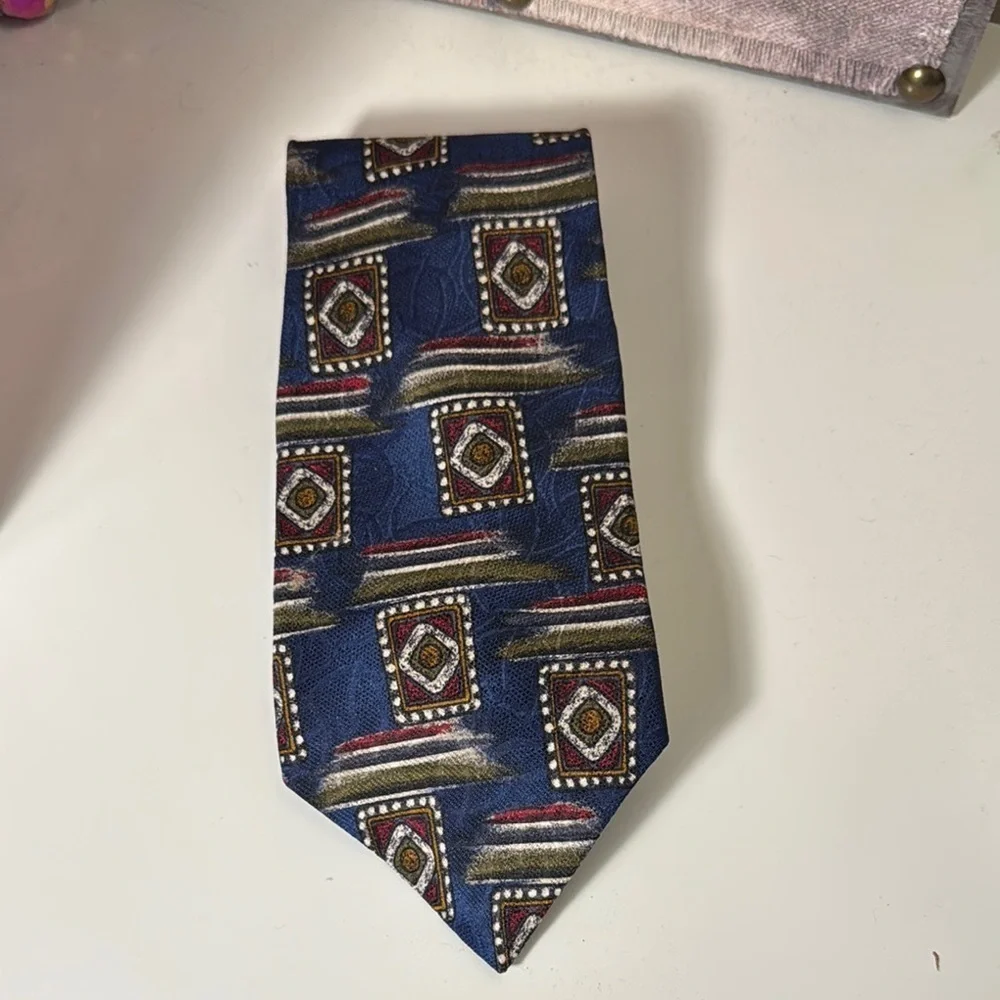 Vintage Monsieur Givenchy Blue Tie